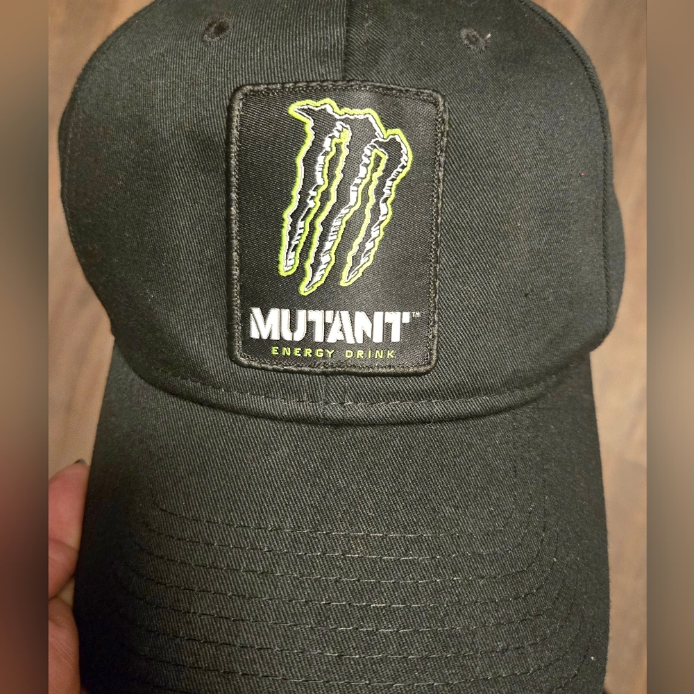 OTTO Black Cap with Mutant Energy Logo